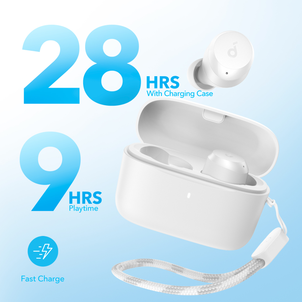 Навушники Anker SoundCore A25i White (A3948G22) - зображення 3