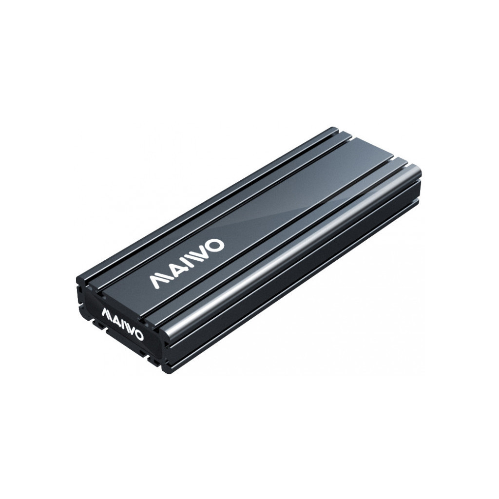 Кишеня зовнішня Maiwo M.2 SSD NVMe (PCIe) — USB 3.1 Type-C (K1686P space grey) - зображення 2