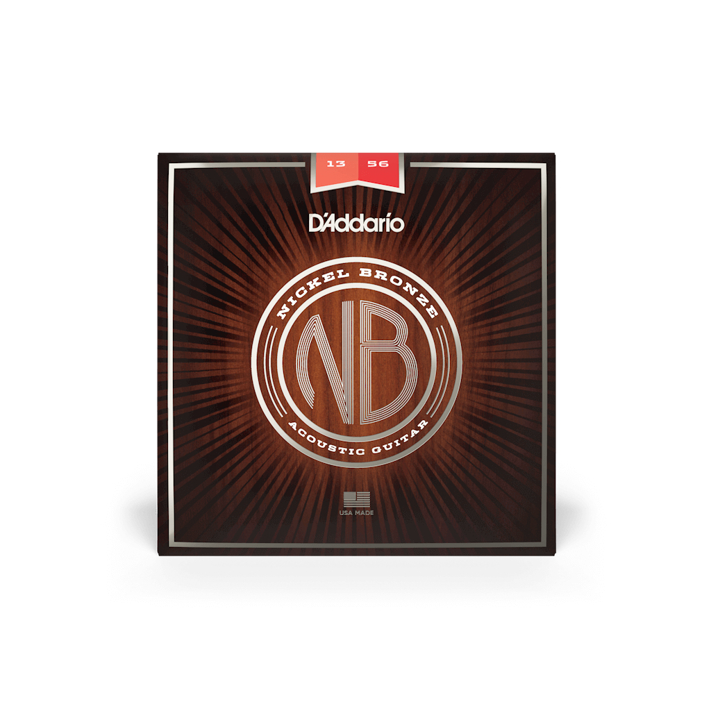Струни для гітари D'Addario Nickel Bronze Medium (13-56) (NB1356) - зображення 1