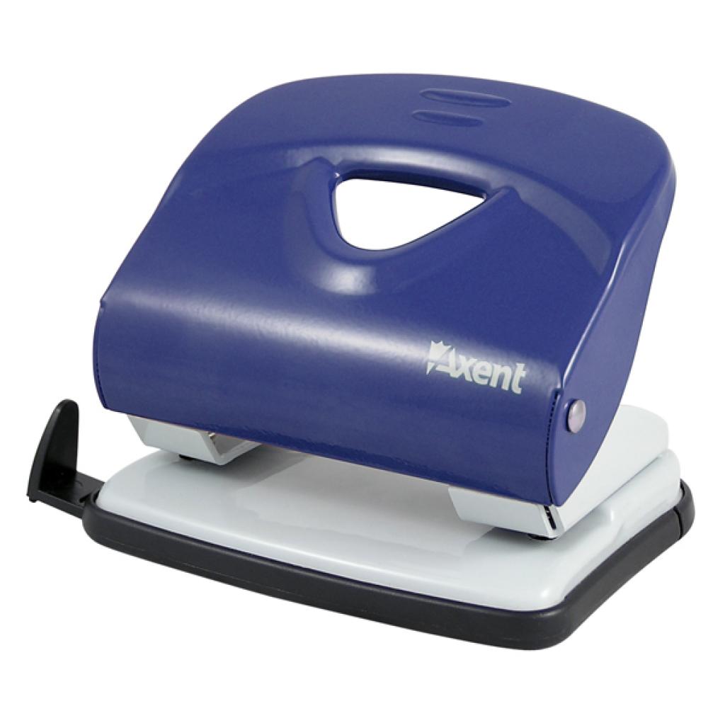 Діркопробивач Axent Exakt-2 metal, 30sheets, blue (3930-02-А) - изображение 1