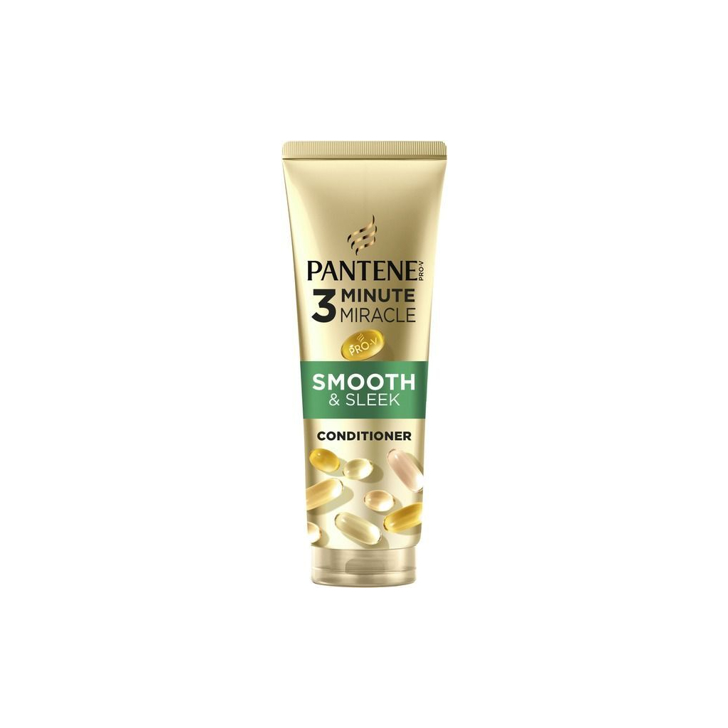 Кондиціонер для волосся Pantene Pro-V 3 Minute Miracle Гладке та шовковисте 220 мл (8700216823609) - изображение 2