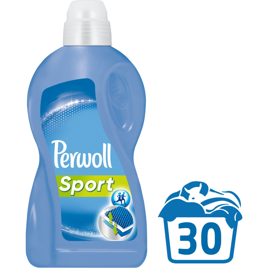 Гель для прання Perwoll Advanced Sport 1.8 л (9000101327748/9000101327502) - зображення 2