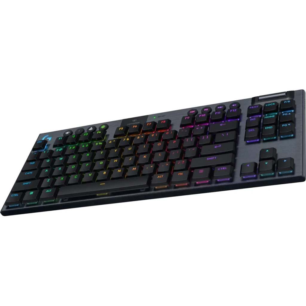 Клавіатура Logitech G915 TKL X Lightspeed Switch-Tactile Wireless/Bluetooth/USB UA Black (920-012721) - зображення 4