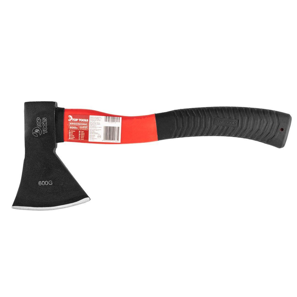Сокира Top Tools рукоятка скловолокно 37см 600г (05A206) - зображення 1