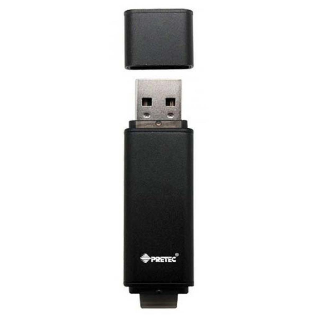 USB флеш накопичувач Pretec 4Gb i-Disk Samba black (SAM04G-B) - зображення 2