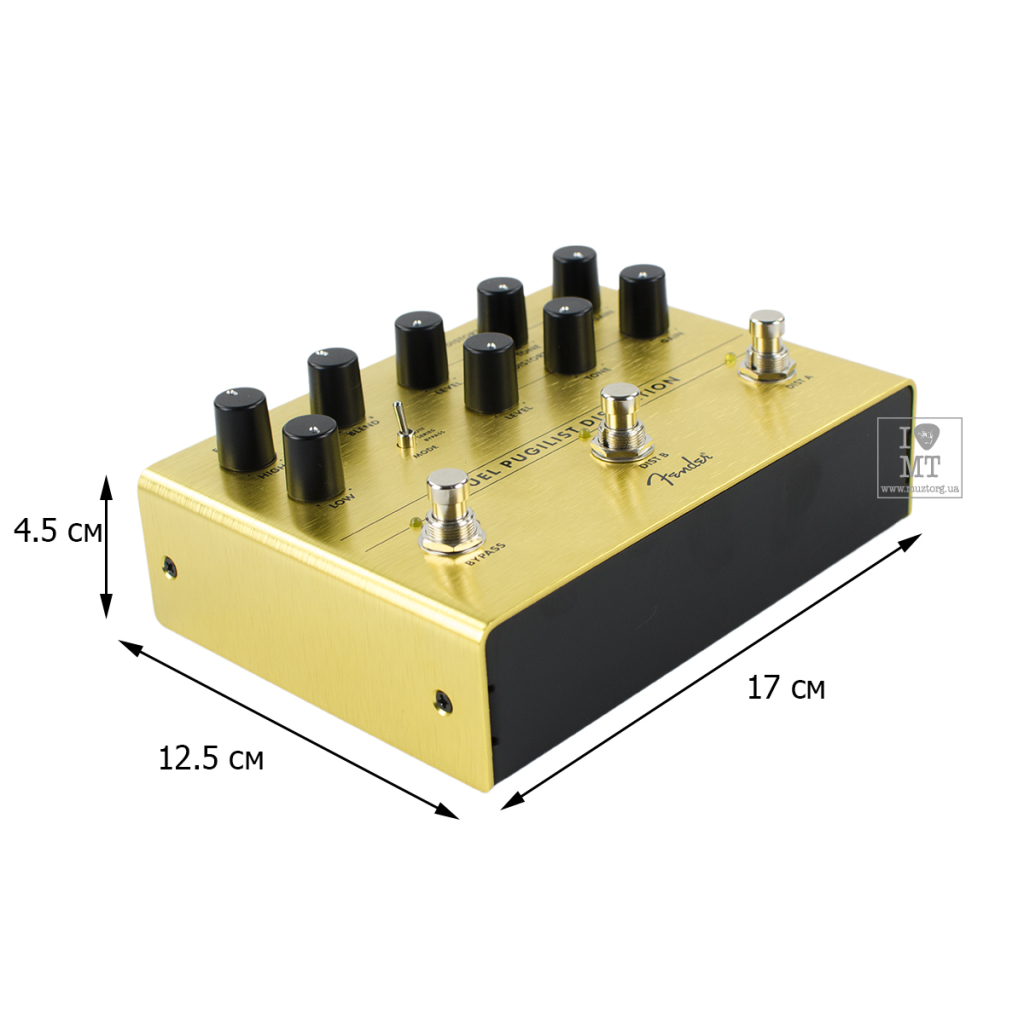 Педаль ефектів Fender Duel Pugilist Distortion (230723) - изображение 2