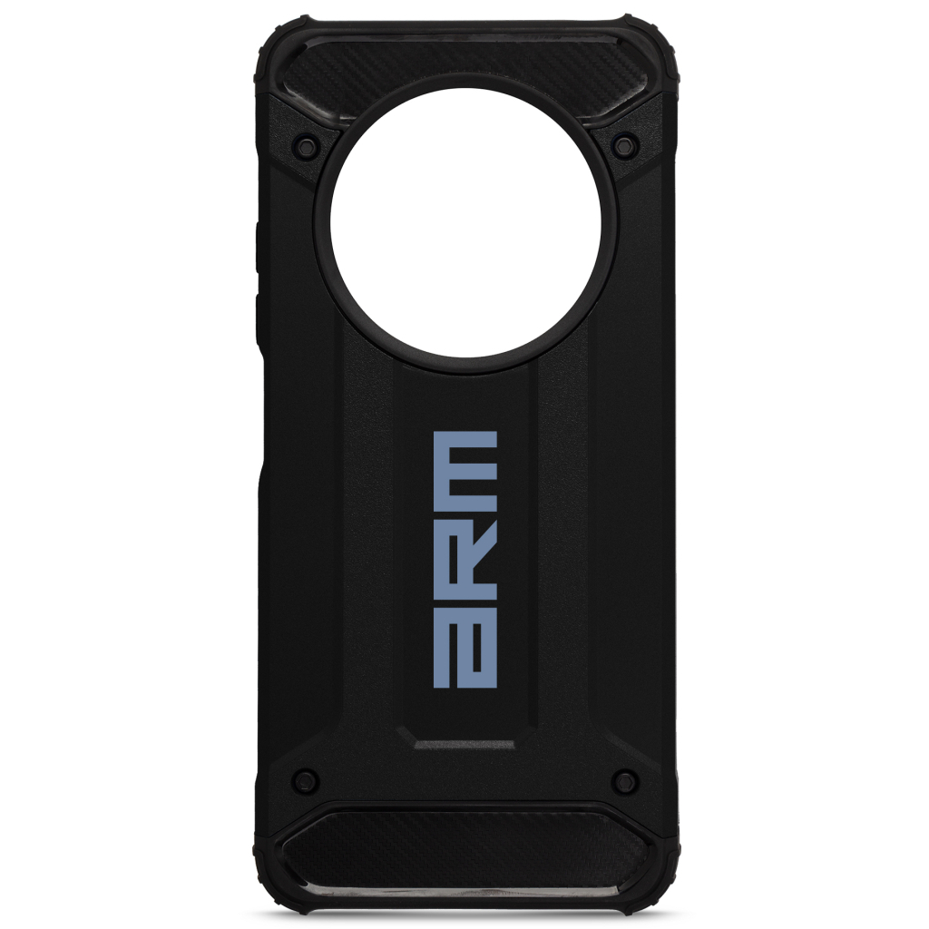 Чохол до мобільного телефона Armorstandart Panzer Xiaomi Poco M7 5G Black (ARM85170) - зображення 1