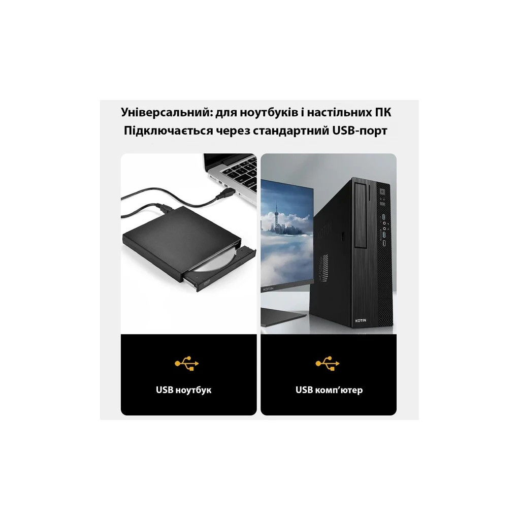 Оптичний привід DVD-RW Maiwo K520B-D - зображення 9