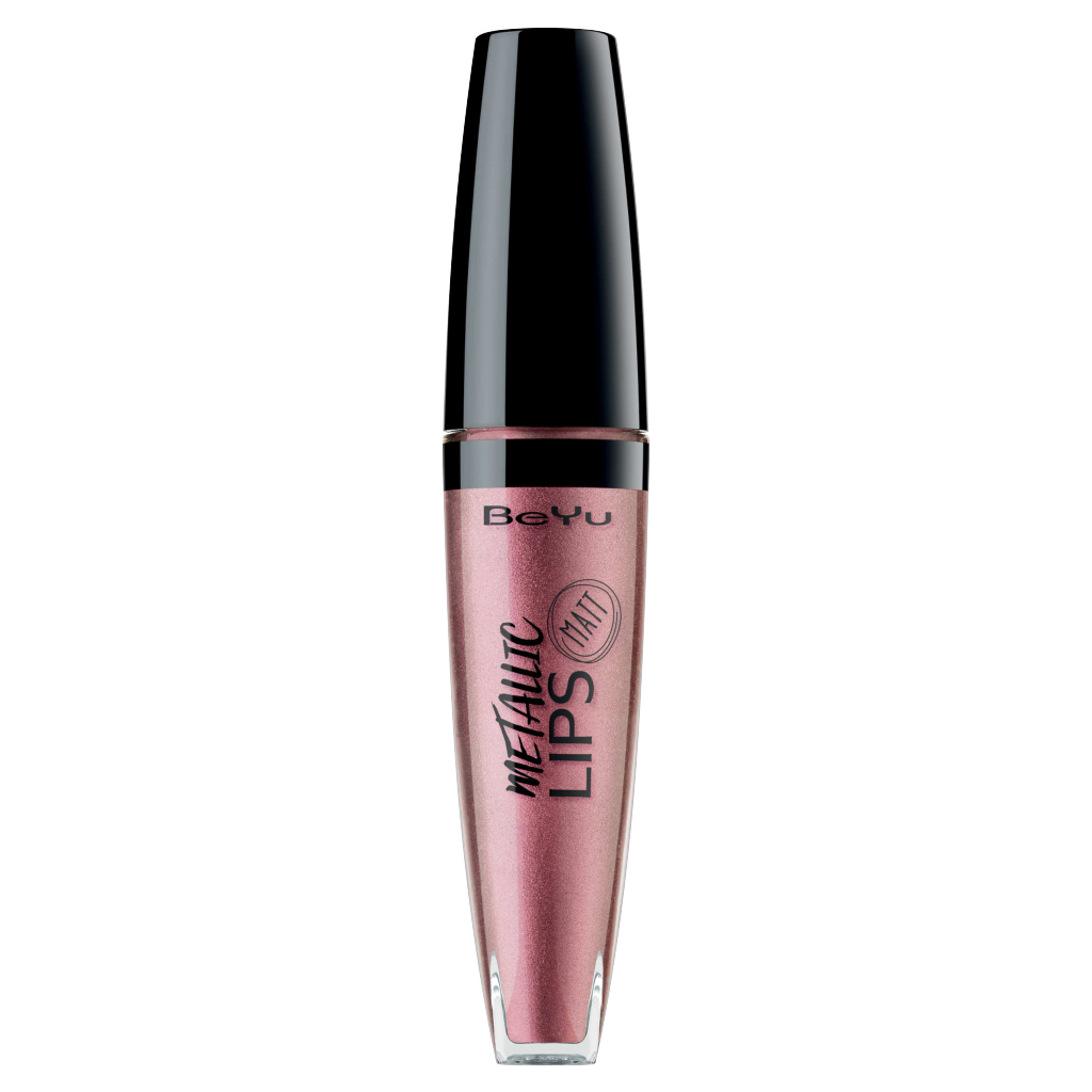 Блиск для губ BeYu Metallic Lips 04 - Gold Roses (4033651028174) - изображение 2