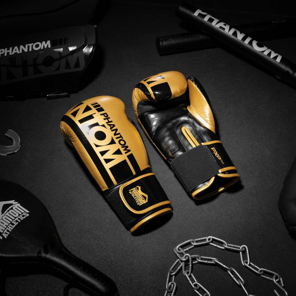 Боксерські рукавички Phantom APEX Elastic Gold 16oz (PHBG2215-16) - зображення 9