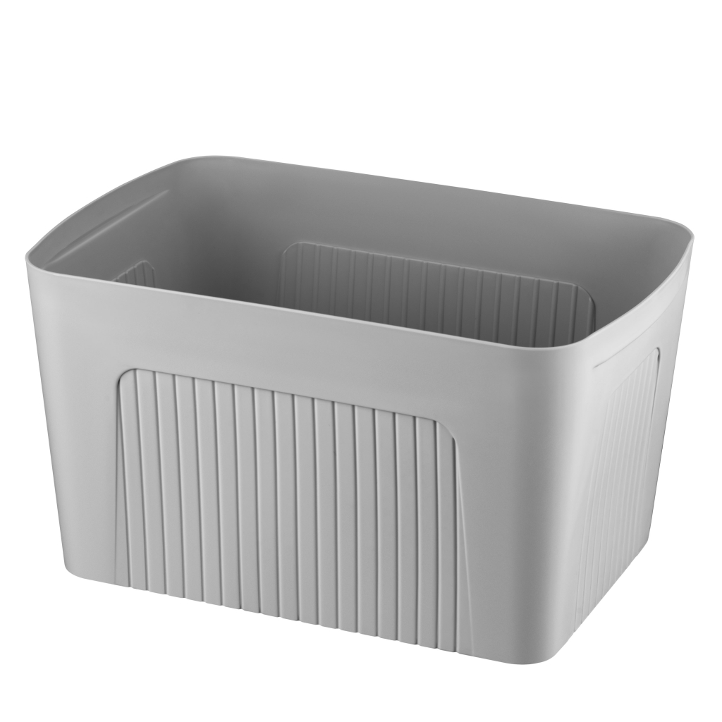 Контейнер для зберігання Ardesto З кришкою Сірий 23 л (ARHC2523G) - изображение 2