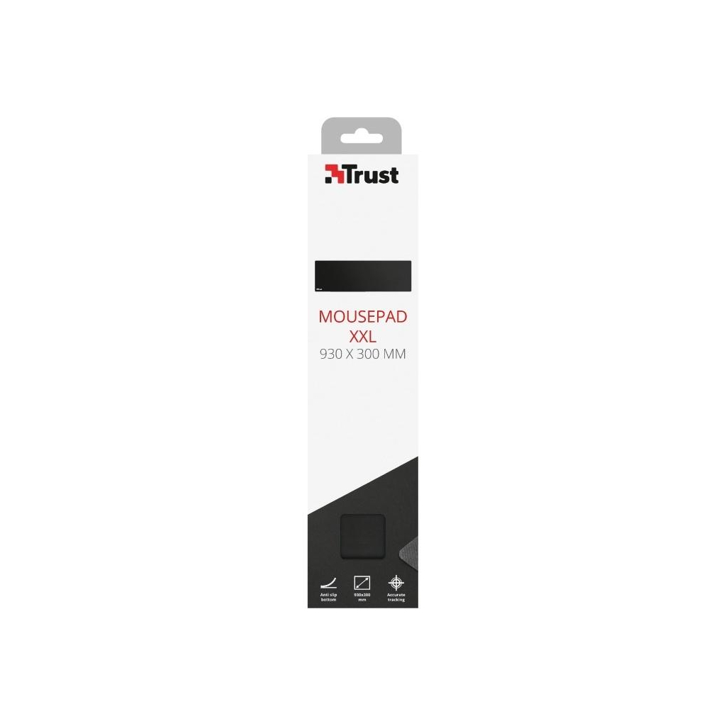 Килимок для мишки Trust Mouse Pad XXL Black (24194) - зображення 3