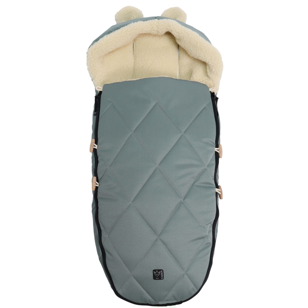 Чохол для ніг Kaiser XL EARS WOOL 2 в 1, зимовий, світло-блакитний (6582586) - изображение 1