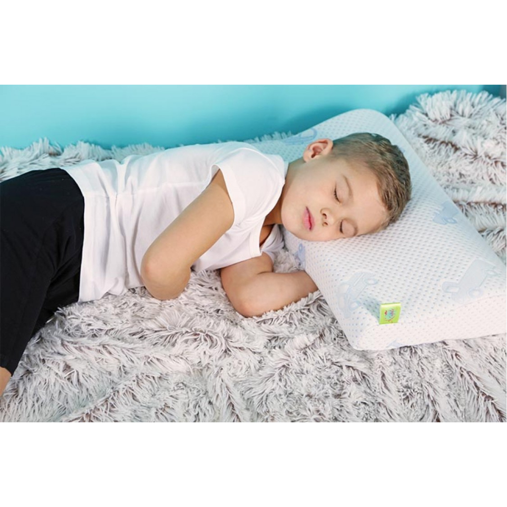 Подушка Highfoam дитяча ортопедична Noble Twinkle Star для хлопчиків 50 х 29 х 8 см (4820000634960) - зображення 11