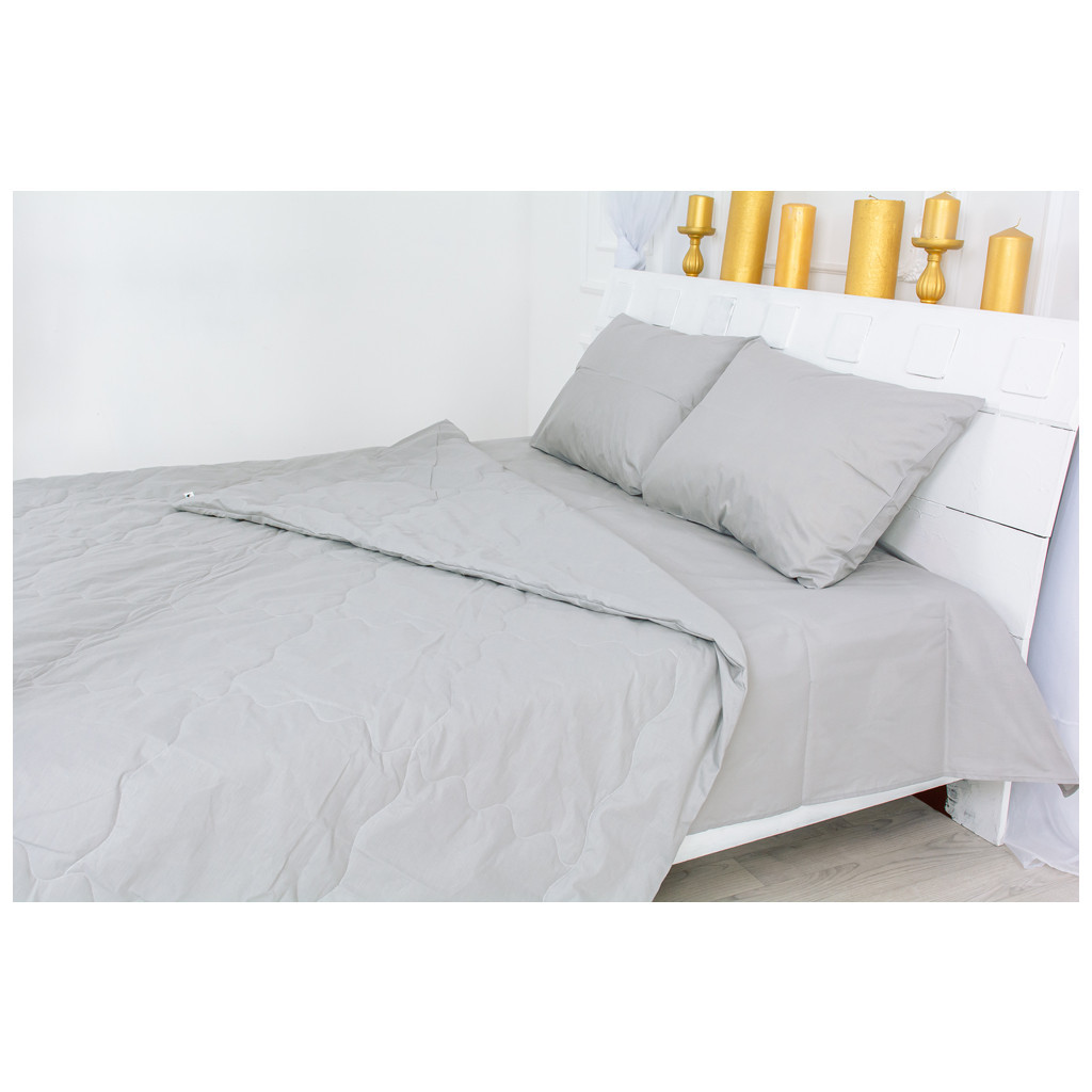 Ковдра MirSon шовкова Літня №2364 Light Gray 200x220 (2200003031164) - зображення 2