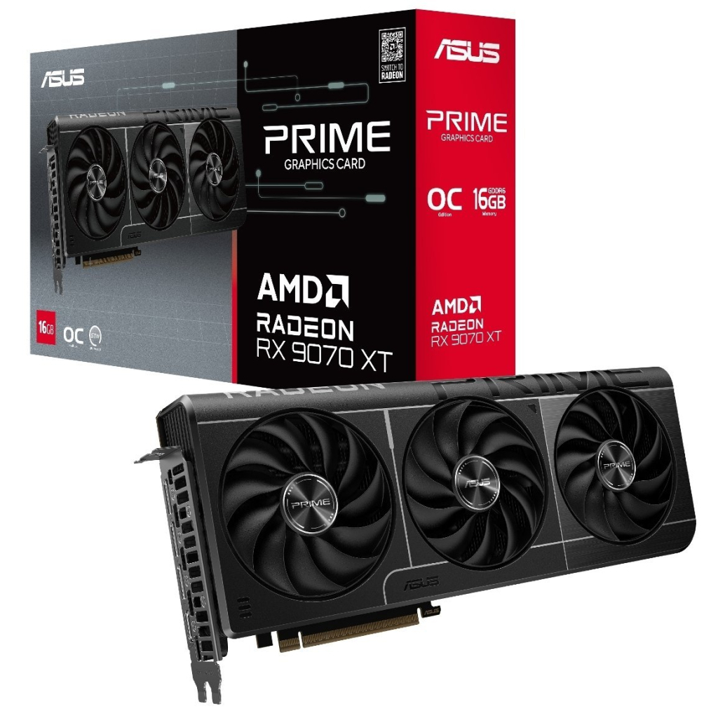 Відеокарта ASUS Radeon RX 9070 XT 16Gb PRIME OC (PRIME-RX9070XT-O16G) - зображення 10