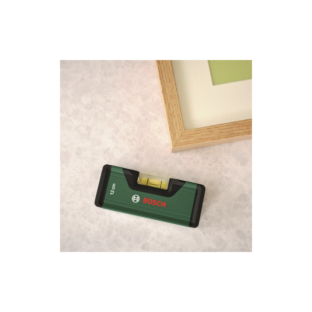 Рівень Bosch 12см, 1 капсули, алюмінієвий (1.600.A03.2V4) - изображение 2