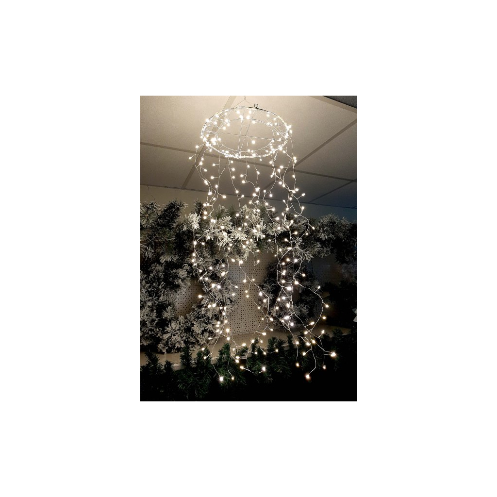 Гірлянда Luca Lighting підвісна Канделябр 1х0,3 м білий (8720362026808) - зображення 5