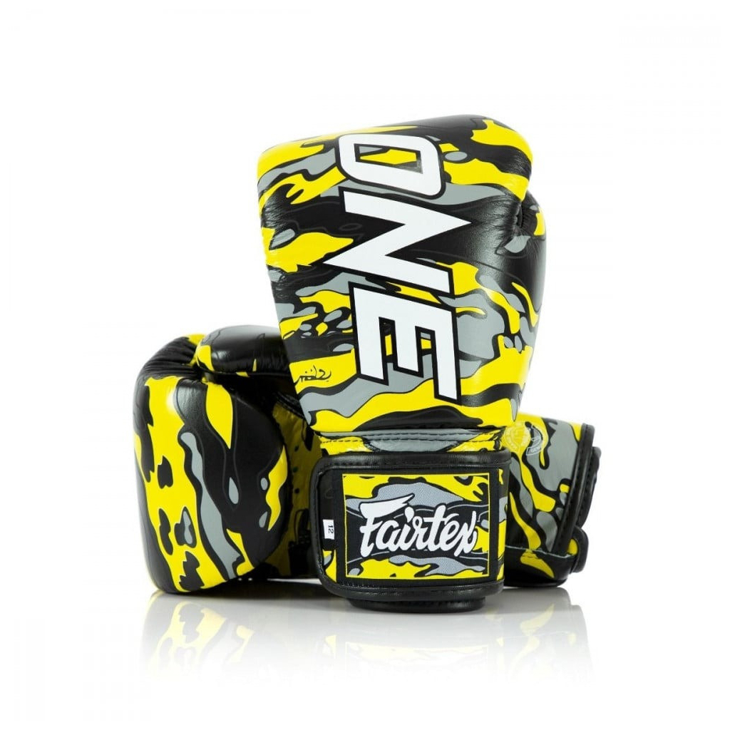 Боксерські рукавички Fairtex BGV-ONE X STBG (натуральна шкіра) 10 унцій (бинти в комплекті) (BGV-ONE_X_STBG_10oz) - зображення 2