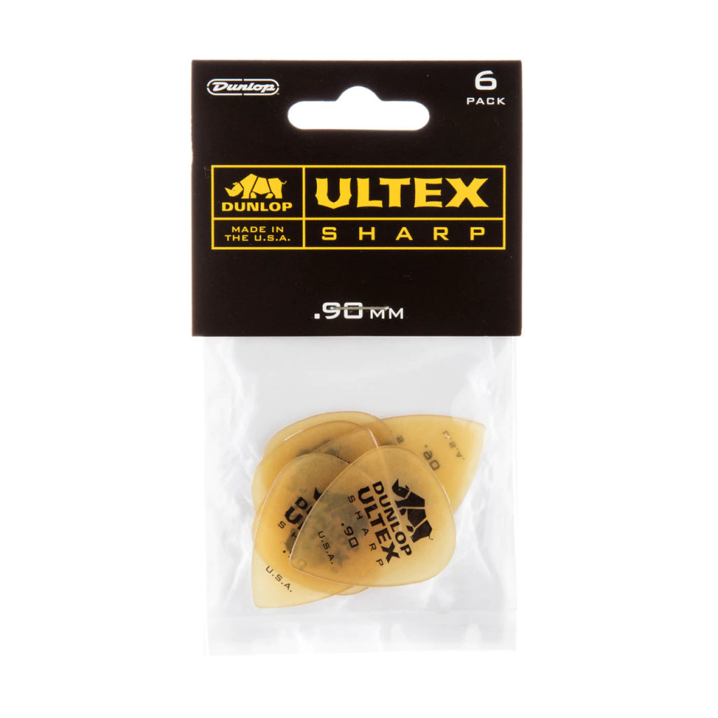 Медіатор Jim Dunlop Ultex Sharp Pick .90mm 6 шт. (433P.90) - изображение 3