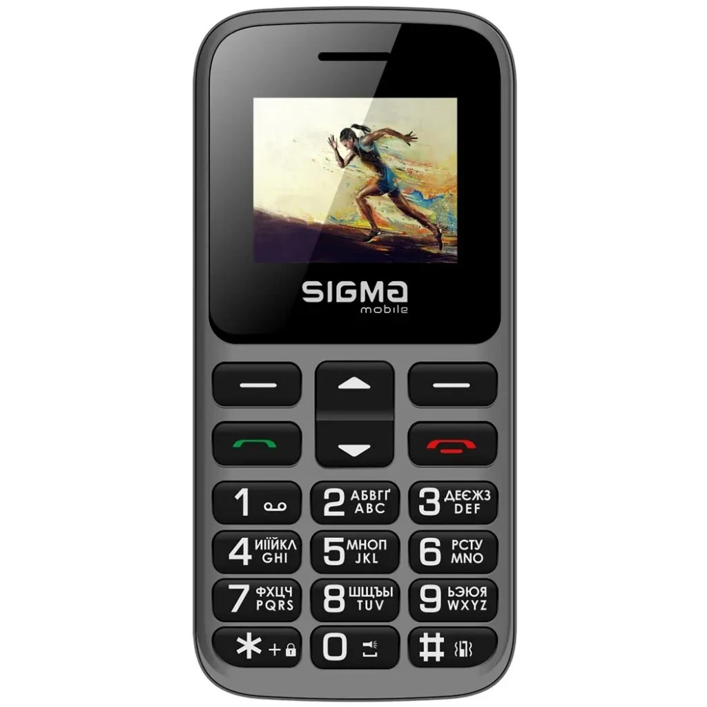Мобільний телефон Sigma Comfort 50 HIT2020 Grey (4827798120927) - зображення 1
