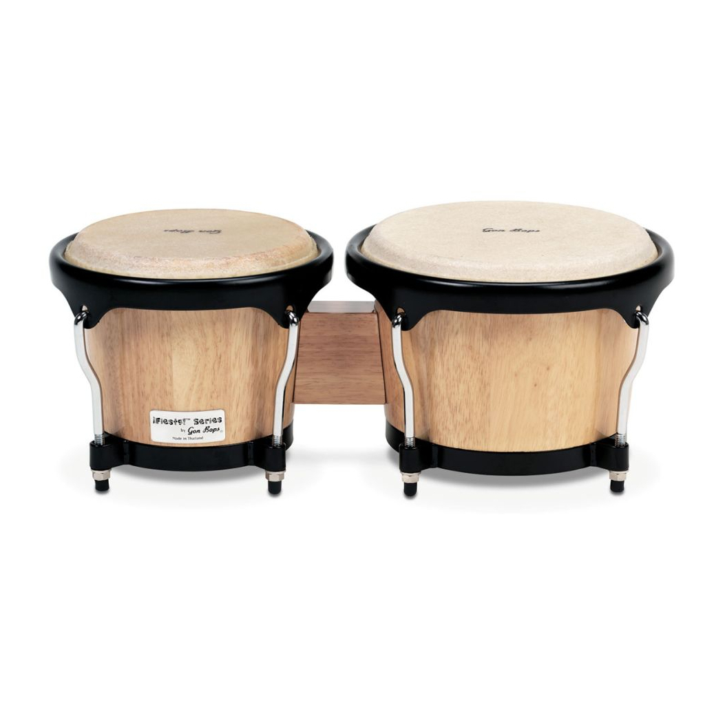 Бонго Gon Bops Fiesta Bongos Natural (FS785N) - зображення 1