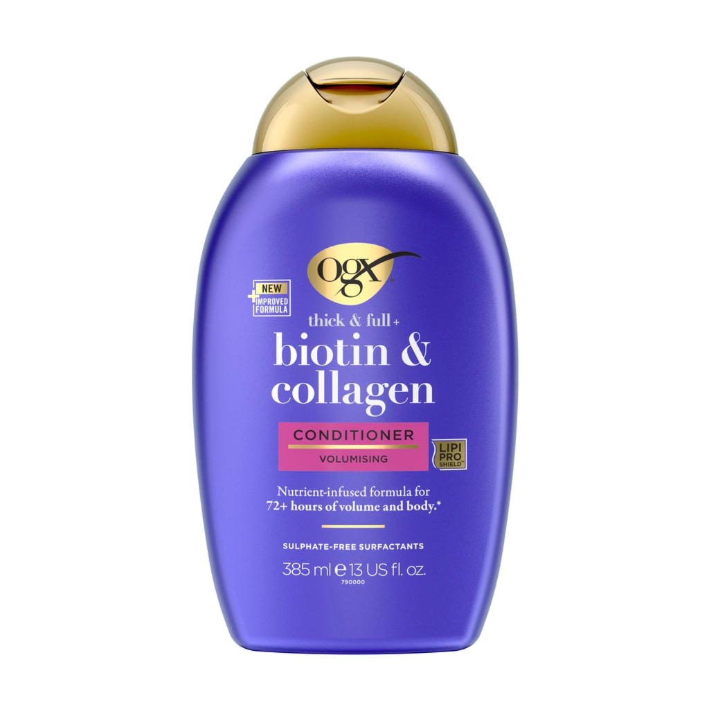 Кондиціонер для волосся OGX Biotin&Collagen для позбавлених об'єму, тонк. волосся 385 мл (0022796976710) - зображення 1