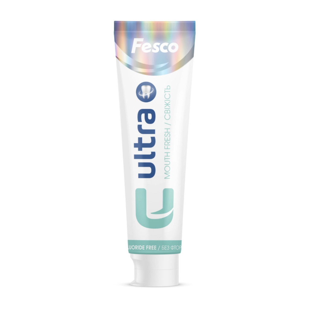 Зубна паста Fesco Ultra Mouth Fresh Свіжість 100 мл (4820204701987) - зображення 1
