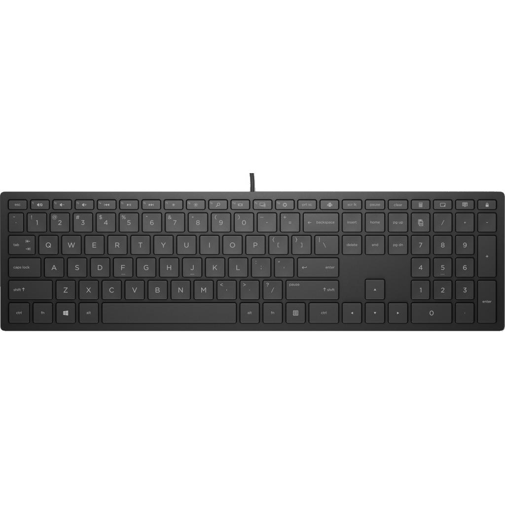 Клавіатура HP Pavilion 300 USB UA Black (4CE96AA) - зображення 1