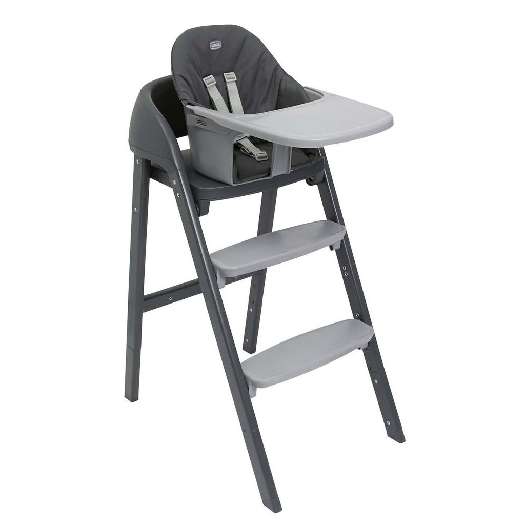 Стілець для годування Chicco 3 в 1 Crescendo Up, чорне (87046.07) - зображення 1