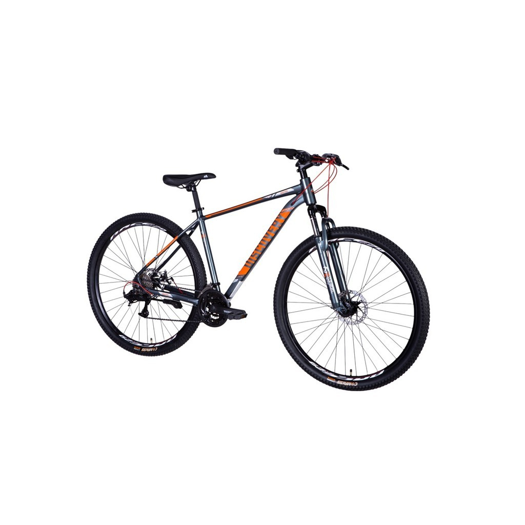 Велосипед Discovery 29" BASTION DD рама-21" AL 2025 сіро-помаранчевий (OPS-DIS-29-208) - изображение 5