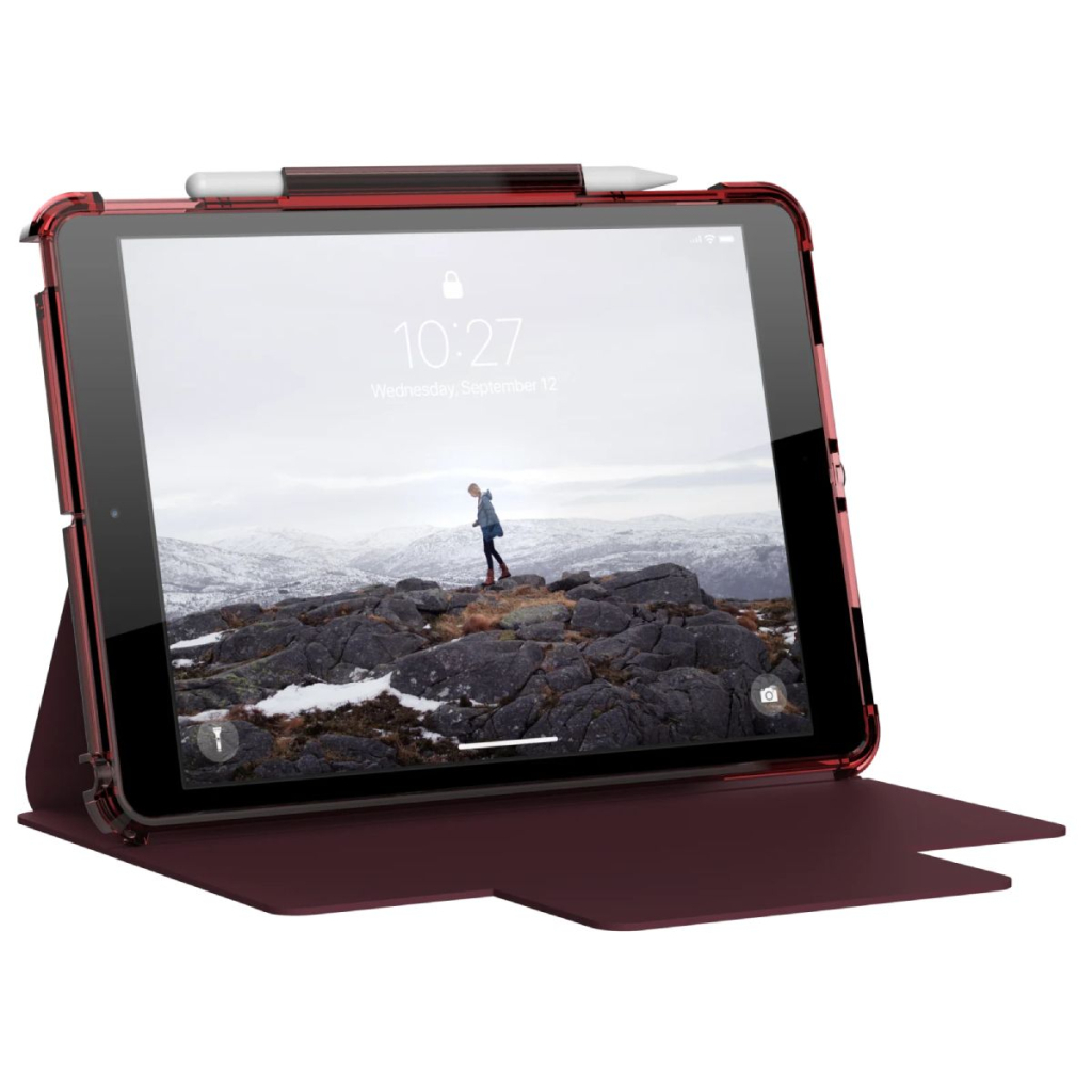 Чохол до планшета UAG [U] Apple iPad 10.2"(9th Gen, 2021) Lucent, Aubergine/Dusty Rose (12191N314748) - зображення 7