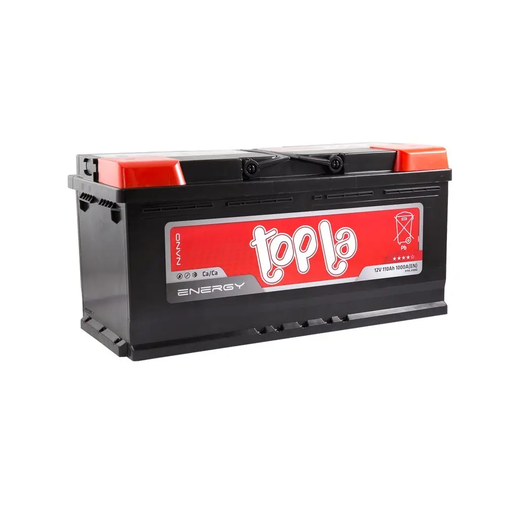 Акумулятор автомобільний Topla 110 Ah/12V Truck D7 (104 712) - зображення 2