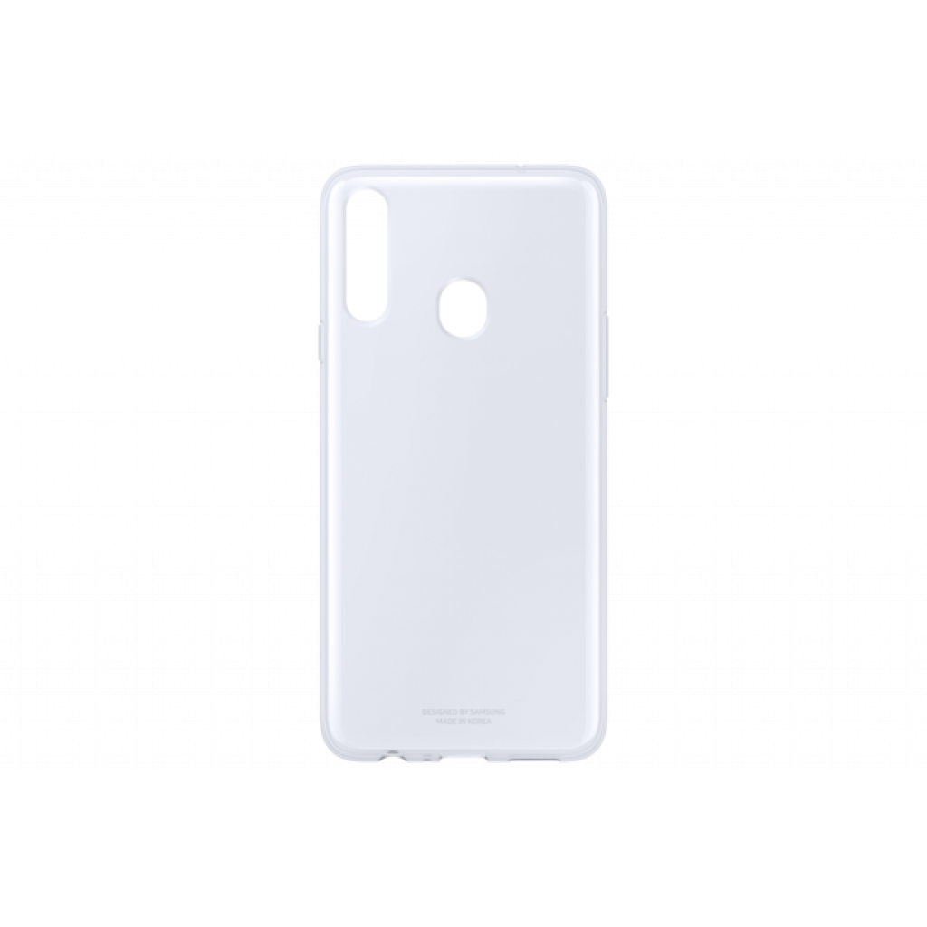 Чохол до мобільного телефона Samsung A20s/EF-QA207TTEGRU - Clear Cover (Transparent) (EF-QA207TTEGRU) - зображення 7
