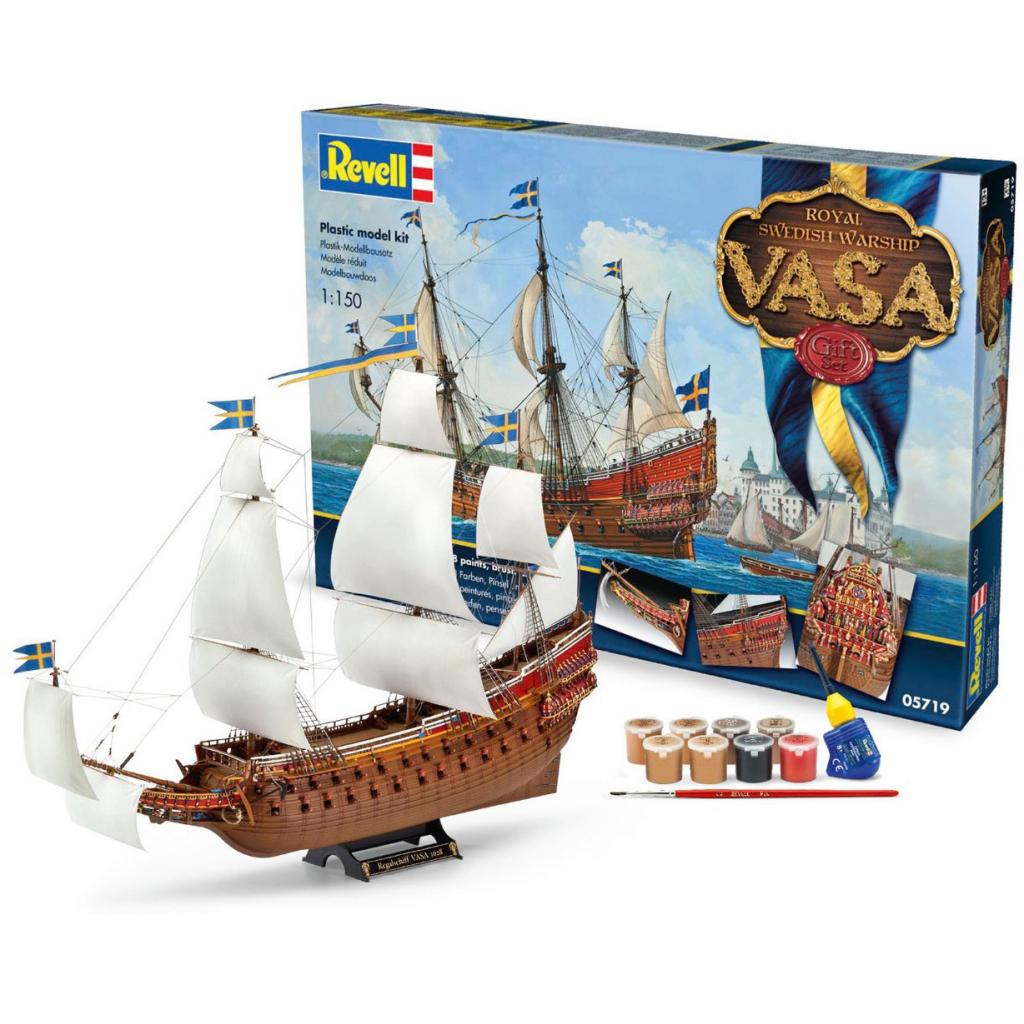 Збірна модель Revell Корабель Royal Swedish Warship VASA 1:150 (5719) - зображення 3