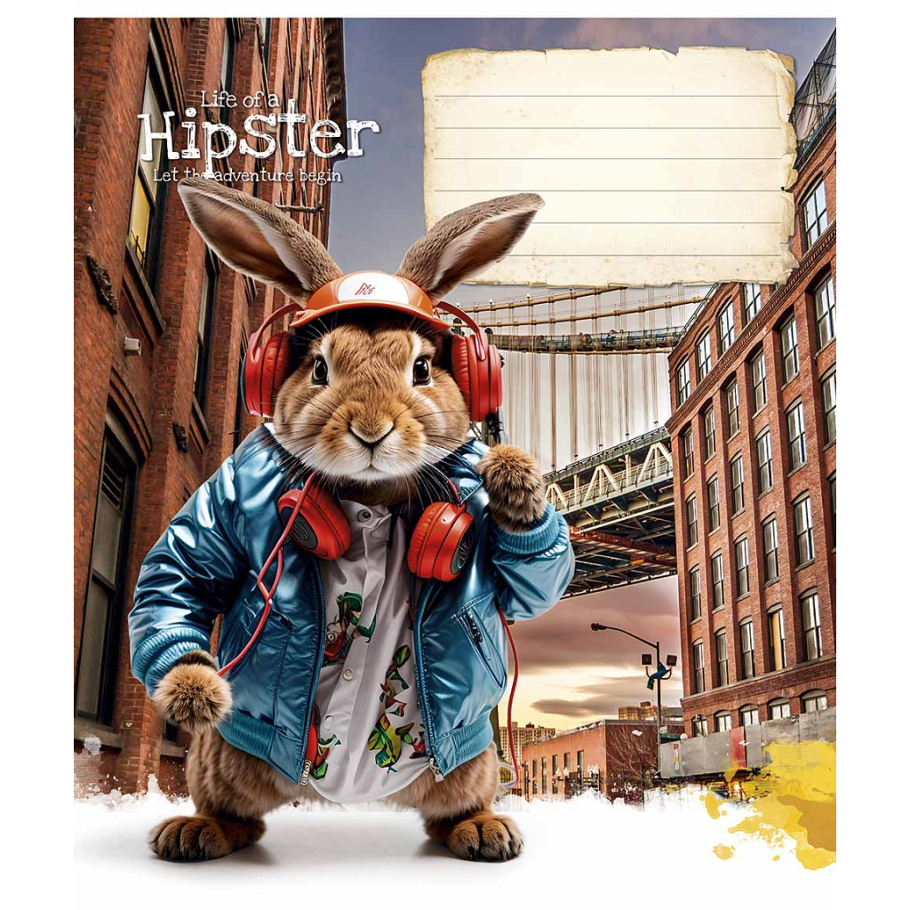 Зошит Школярик Cool adventures 18 аркушів клітинка (018-3413K) - зображення 3