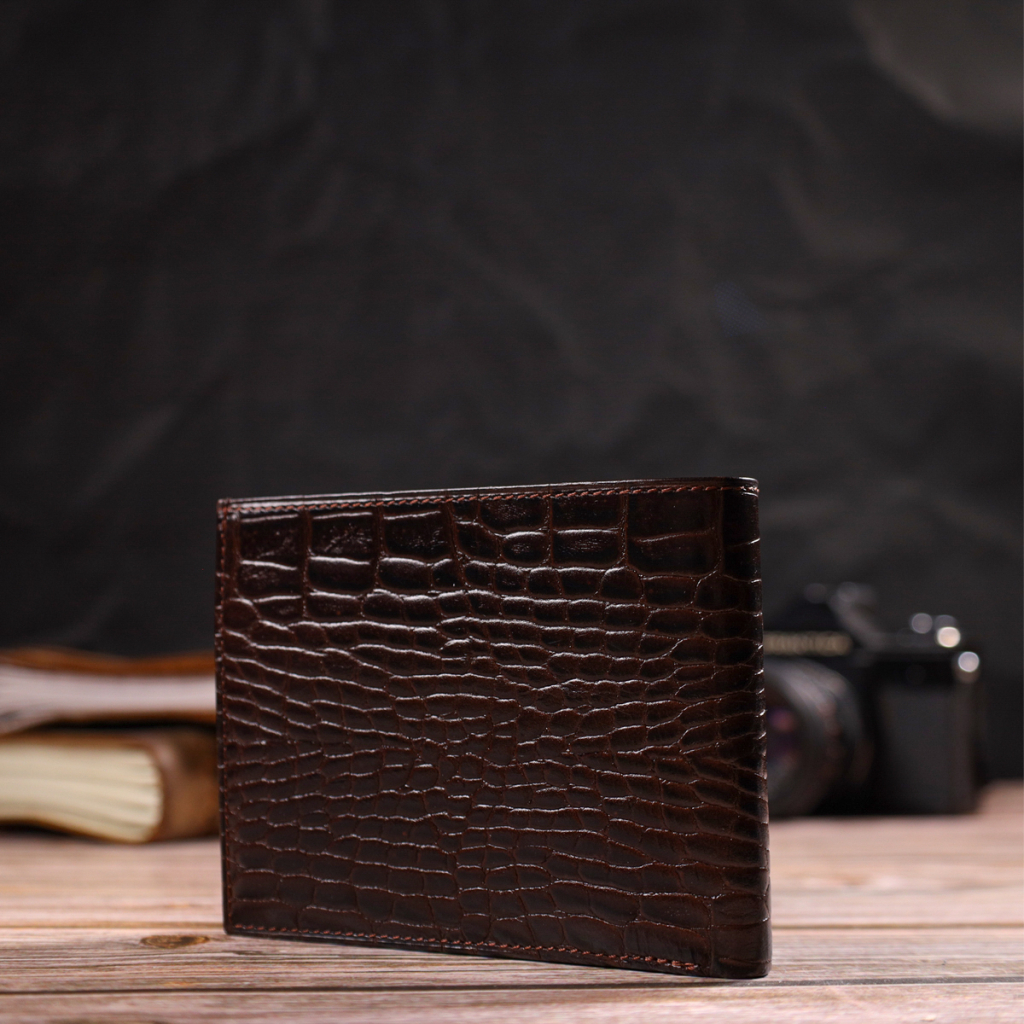 Гаманець Canpellini З натуральної шкіри Коричневий (21763) - зображення 9