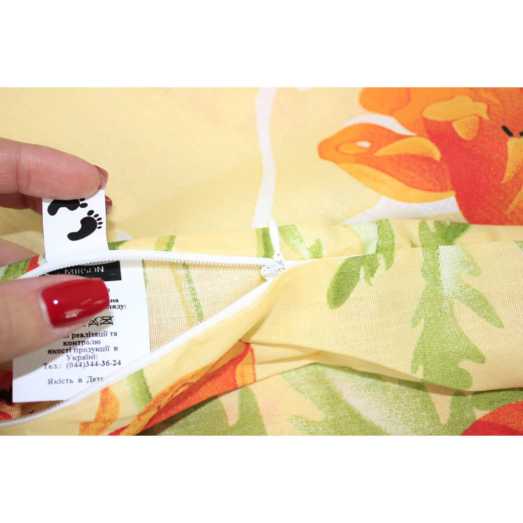 Постільна білизна MirSon Бязь Premium 17-0017 Liliana 143х210 (2200001383432) - зображення 7