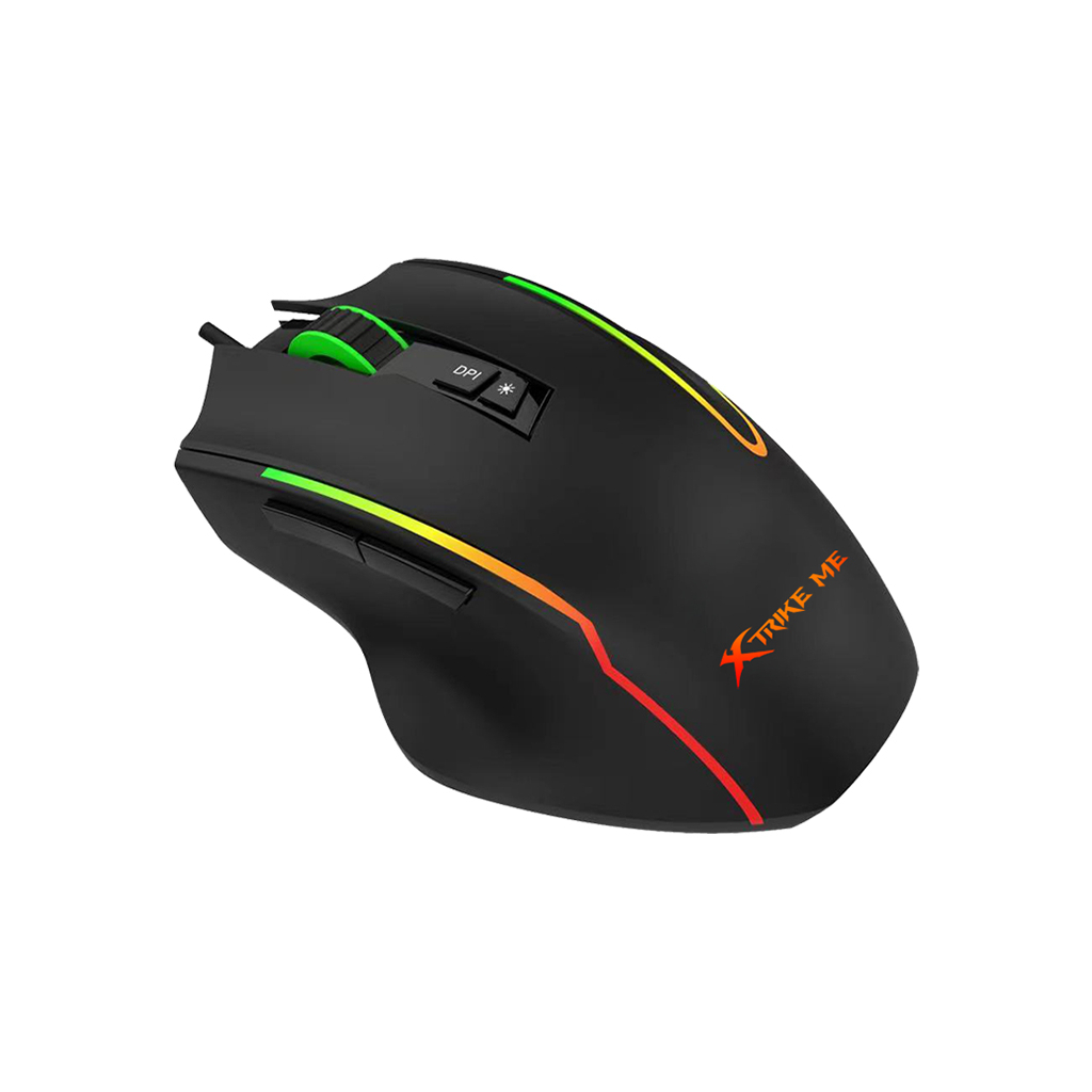 Мишка Xtrike ME GM-518 USB RGB Black (GM-518) - зображення 2
