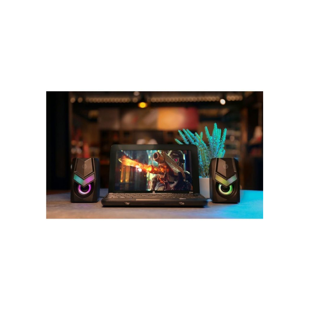 Акустична система HP DHE-6000 LED RGB Black (DHE-6000) - зображення 7
