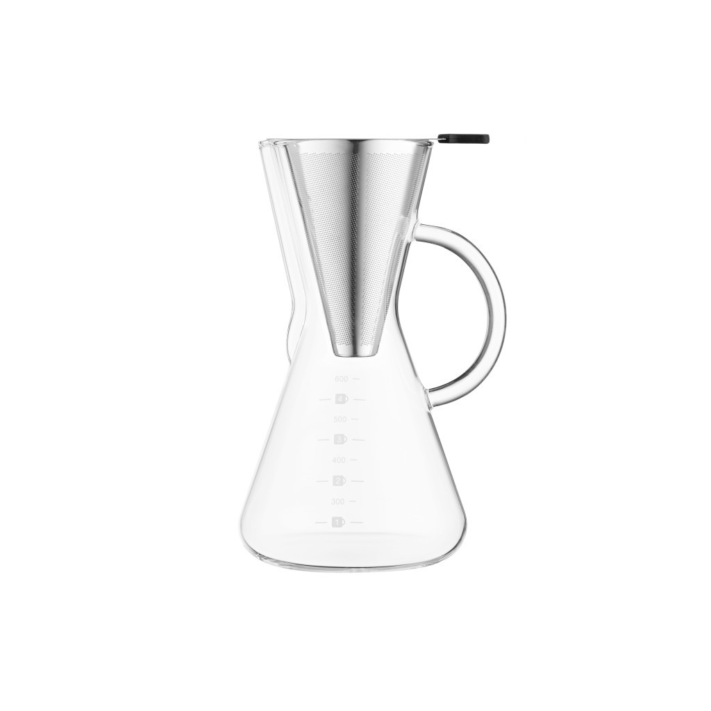 Заварник Ardesto Кемекс для кави Black Mars 600 мл (AR0706CM) - зображення 9