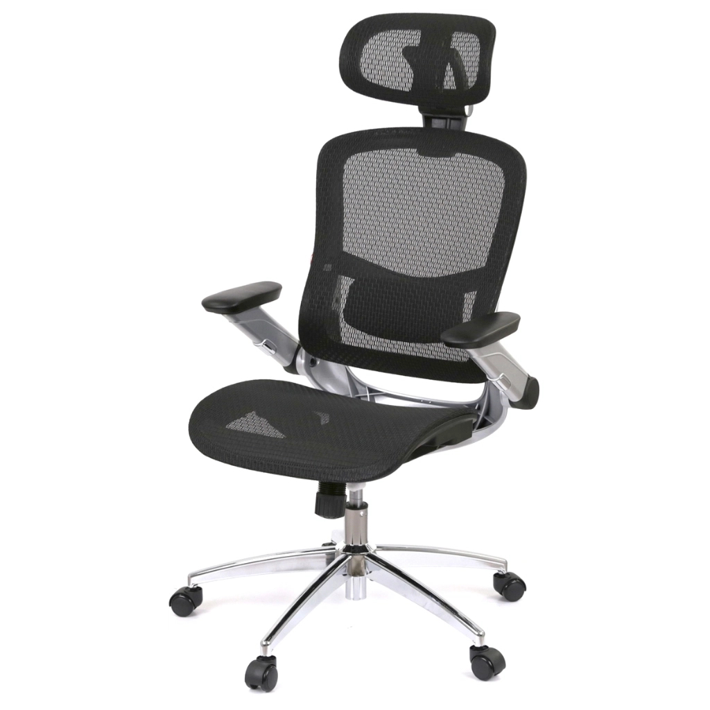 Офісне крісло Аклас Трембіта R-SR Чорний (Чорний) (00158593) - зображення 1