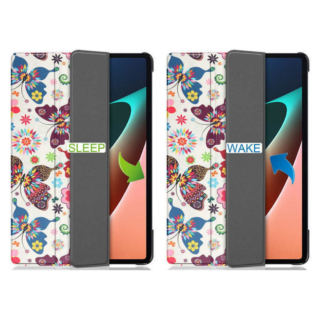 Чохол до планшета BeCover Smart Case Samsung Tab A9 SM-X115 8.7" Butterfly (709912) - зображення 4