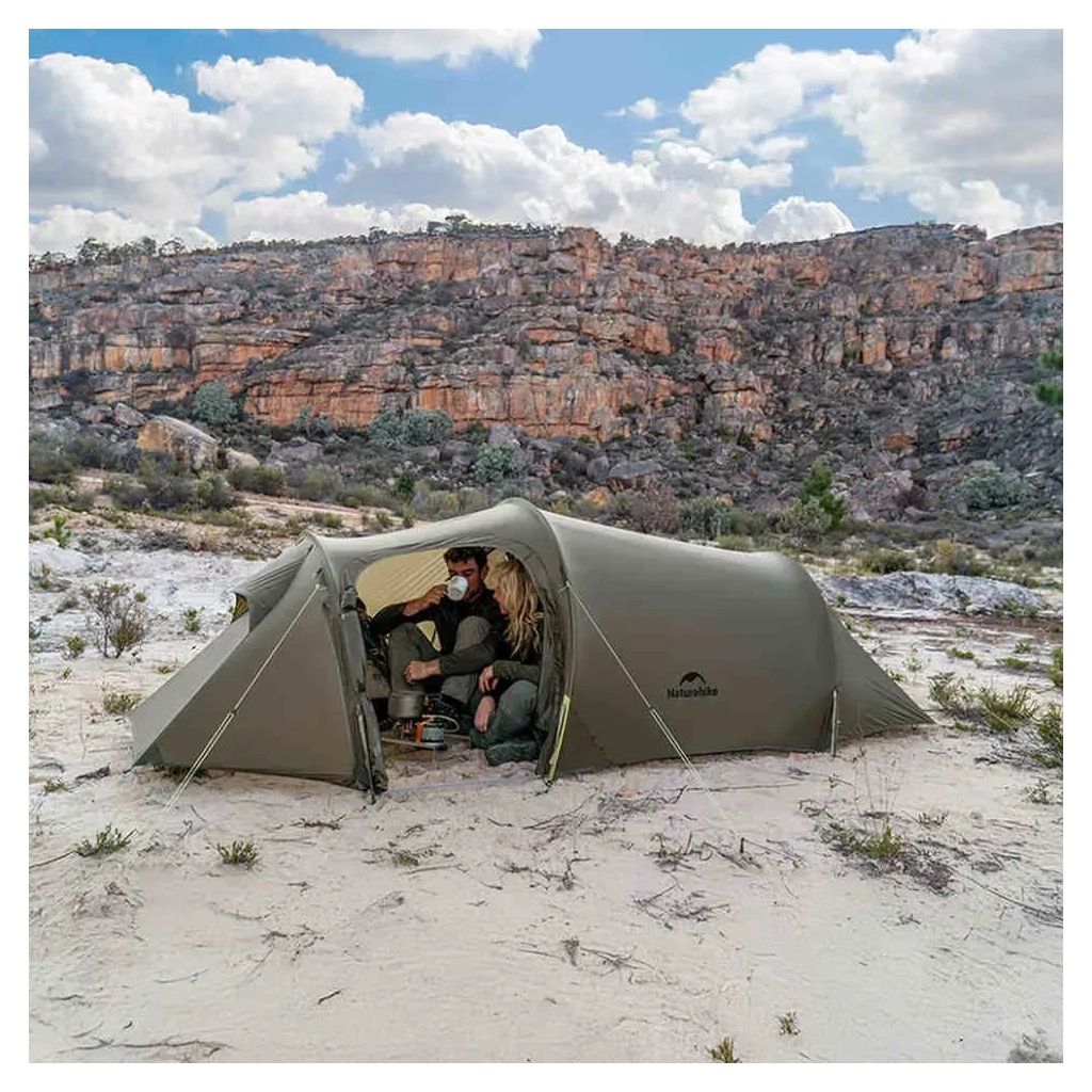 Намет Naturehike тримісний Opalus, UL, CNK2450WS036, темно-зелений (6927595795910) - зображення 3