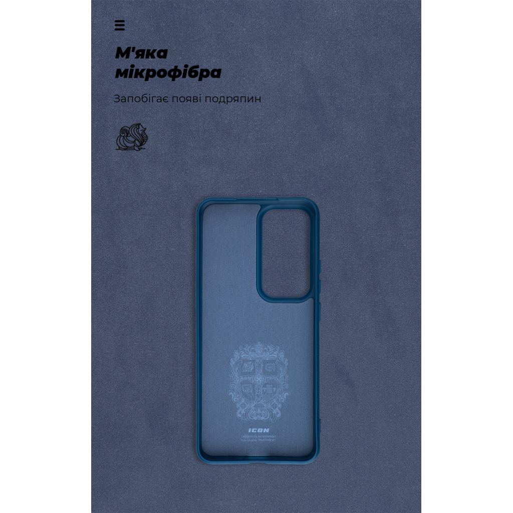 Чохол до мобільного телефона Armorstandart ICON OPPO Reno12 Pro Blue (ARM77977) - зображення 4
