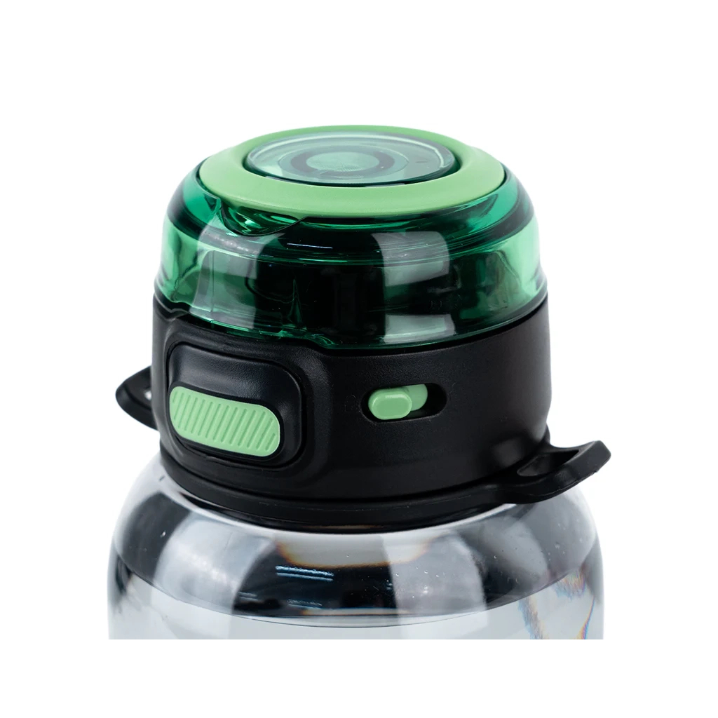 Поїльник-непроливайка Kite 700 мл, чорно-зелена (K25-1218-2) - зображення 3