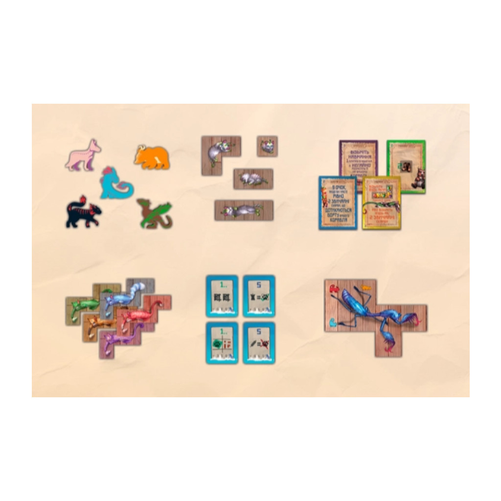 Настільна гра Geekach Games Острів котів: Ще більше гостей (The Isle of Cats: Kickstarter Pack 2) доповнення, українська (GKCH047OKP2) - зображення 4