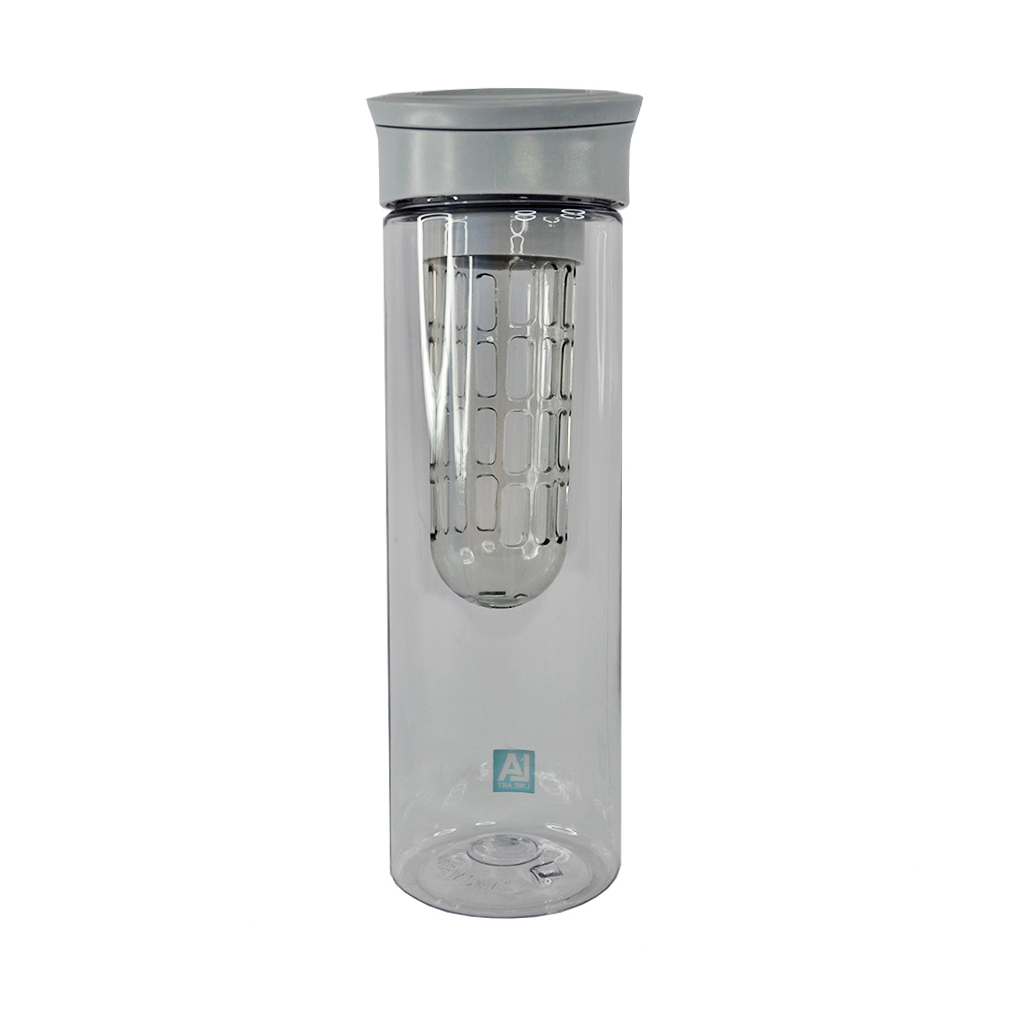 Пляшка для води Line Art Clear 800 мл сірий (20223LA-07) - зображення 2