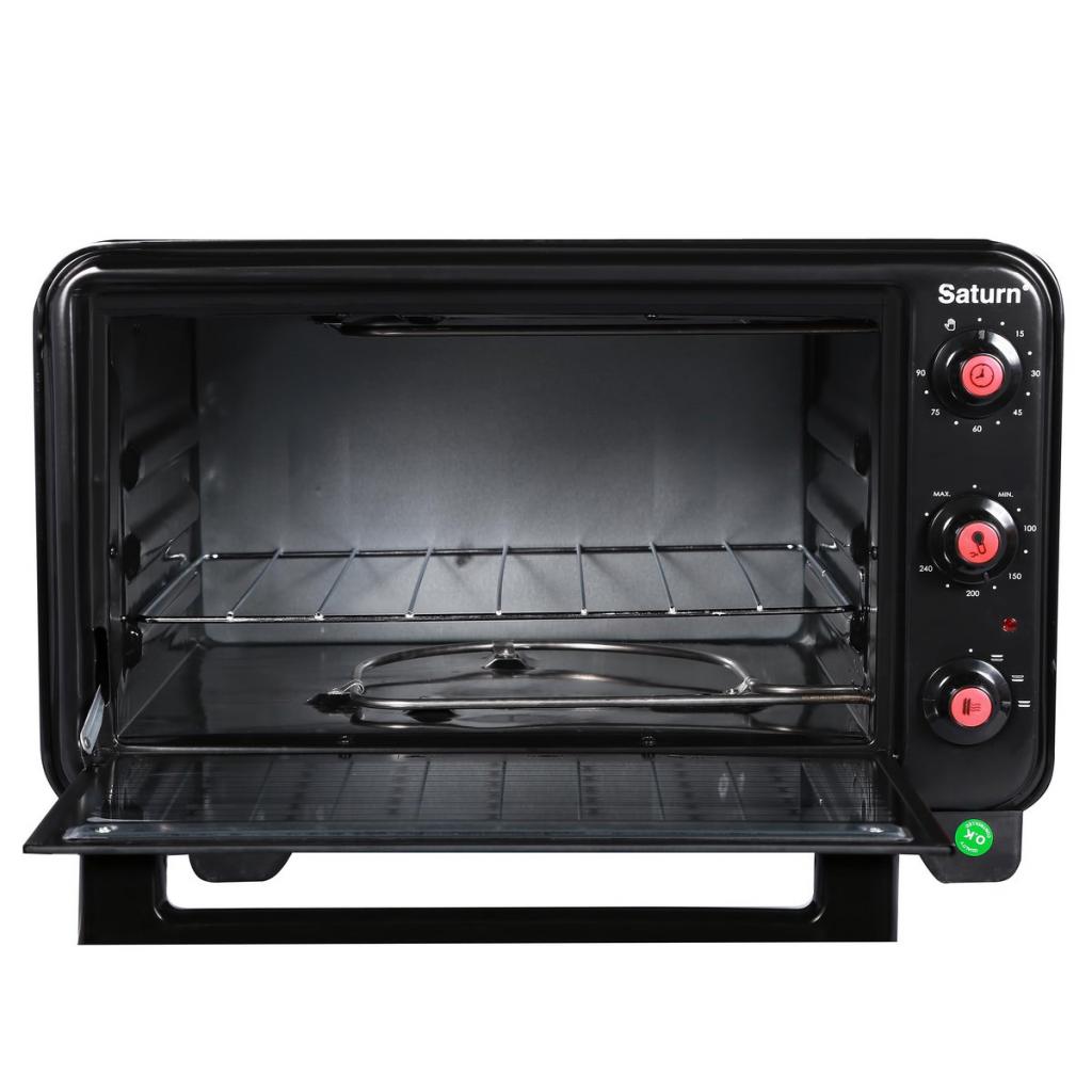 Електропіч Saturn ST-EC10701 Black - зображення 3