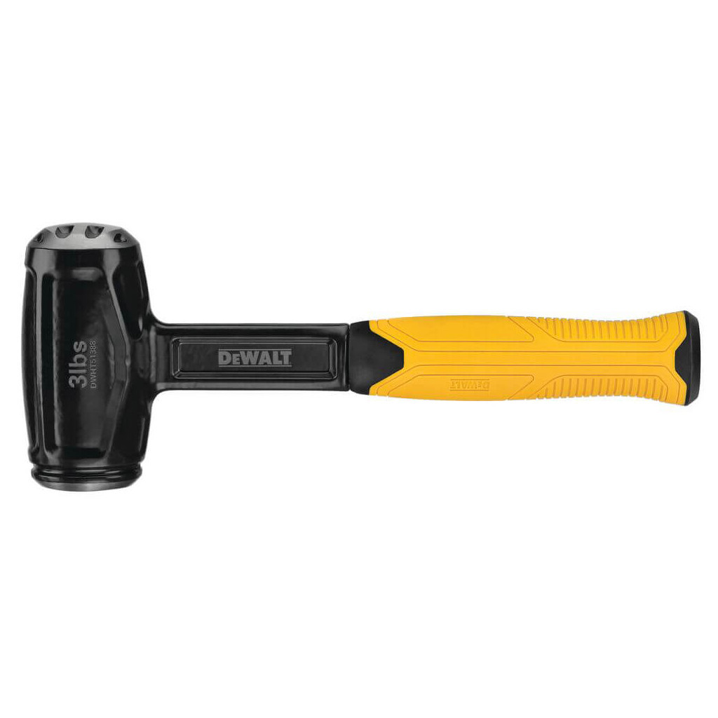 Кувалда DeWALT міні, 1361 г, з гасінням вібрації, 26.5 см. (DWHT51388-0) - изображение 1